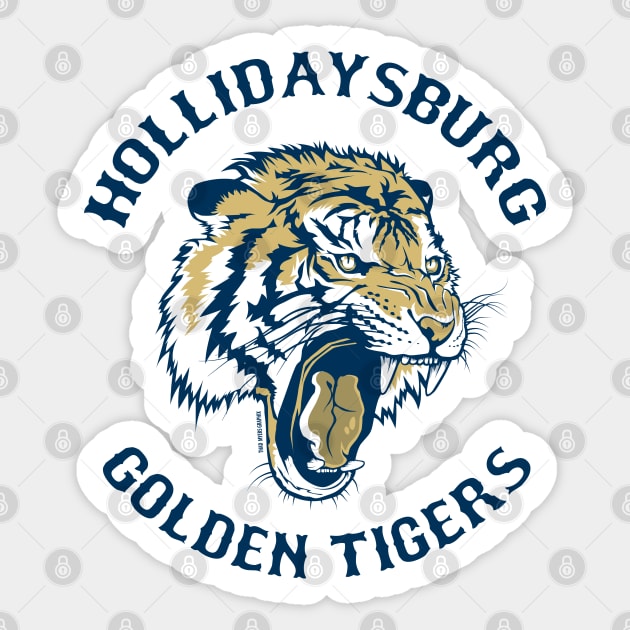 Hollidaysburg Golden Tigers Sticker by OutdoorMayhem